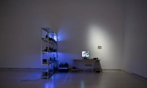 Frédérique Laliberté, Infinitisme.com Forever A Prototype, 2015- Presented at the Ludwig Museum for the Dead-Web exhibition in Budapest, Hungary, 2020. Co-produced by Ludwig Museum and Molior.